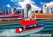 Taxi Cab Boat Game: Taxi Parking Jeux