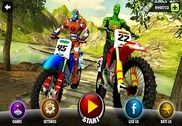 Uphill Offroad Superhero Motorcycle Racing Rush Jeux