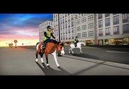 Rodéo simulateur cheval police Jeux