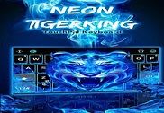 Neon Tiger King Thème pour clavier Maison et Loisirs