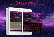 TouchPal Neon Pink Theme Maison et Loisirs