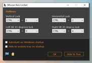 MouseAxisLocker 1.0 Utilitaires