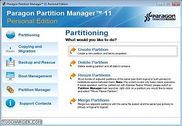 Partition Manager Personal Utilitaires