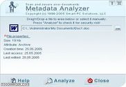 Metadata Analyzer Bureautique