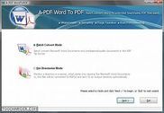 A-PDF Word to PDF Bureautique