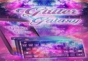 Glitter Galaxy Kika Keyboard Bureautique