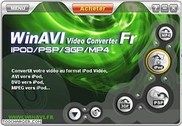 WinAVI 3GP/MP4/PSP/iPod Video Converter Multimédia