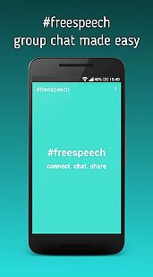 #freespeech - group chat live