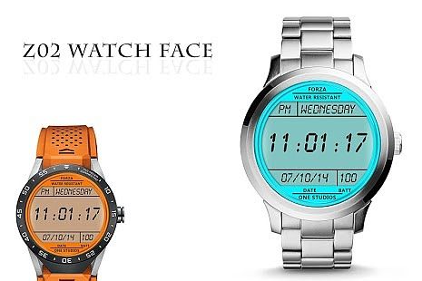 Watch Face Z02 Android Wear