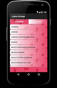 Messages Damour Romantique Et Lettres Damour Pour Android