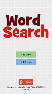 Word Search English