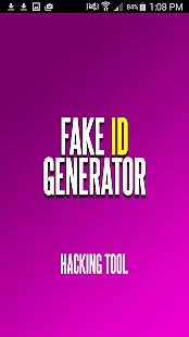 Fake Id Generator Id Maker Pour Android Telecharger Gratuitement