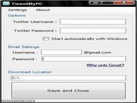 TweetMyPC TweetMyPC