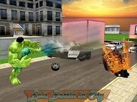 Monster Hero Battle in City Monster Hero Battle in City
