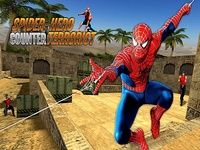 Spider Hero contre Superhero terrorisme Spider Hero contre Superhero terrorisme