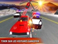 Police hélicoptère chasse contre voiture mafia Police hélicoptère chasse contre voiture mafia