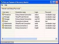 Dial-up Password Recovery Master Dial-up Password Recovery Master