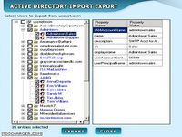 Active Directory Export Active Directory Export