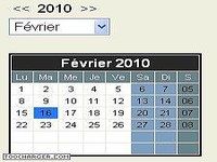 Calendrier PHP Calendrier PHP