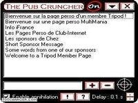 The Pub Cruncher The Pub Cruncher