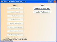 Quick Disaster Recovery Quick Disaster Recovery