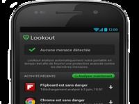 Lookout Antivirus et Sécurité Android Lookout Antivirus et Sécurité Android