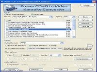 Power CD G to Video Karaoke Converter Power CD G to Video Karaoke Converter
