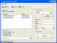 MIDI Converter Studio MIDI Converter Studio