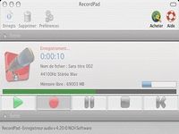 RecordPad - Enregistreur Audio pour Mac RecordPad - Enregistreur Audio pour Mac