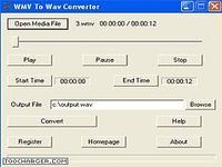 WMV To WAV Converter WMV To WAV Converter