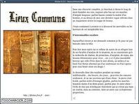 Lieux Communs Lieux Communs