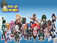 Boku MHA No Hero Pixel Art Boku MHA No Hero Pixel Art