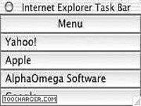 Internet Explorer Task Bar Internet Explorer Task Bar