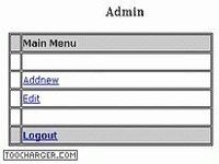 ASP DB Admin Control ASP DB Admin Control