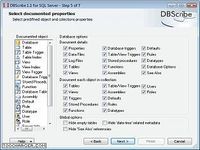 DBScribe for SQL Server DBScribe for SQL Server