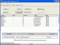 ABC Amber DBF Converter ABC Amber DBF Converter