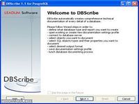 DBScribe for PostgreSQL DBScribe for PostgreSQL