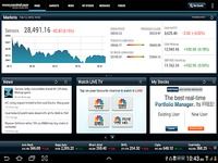 Moneycontrol Markets on Tablet Moneycontrol Markets on Tablet