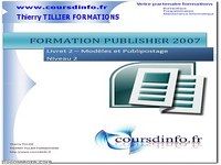 Publisher 2007 - Cours et exercices Publisher 2007 - Cours et exercices