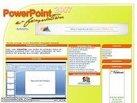 Formation bureautique PowerPoint 2007 Formation bureautique PowerPoint 2007