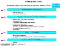 Cours Bardon - Powerpoint 2007 Cours Bardon - Powerpoint 2007