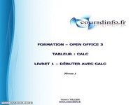 CALC - cours et exercices CALC - cours et exercices