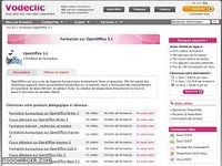 Tutoriaux vidéos sur Open Office Tutoriaux vidéos sur Open Office
