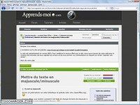 Mettre du texte en majuscule/minuscule facilement Mettre du texte en majuscule/minuscule facilement