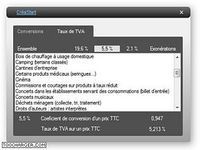 CréaStart Utilitaire de TVA CréaStart Utilitaire de TVA