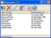 Anniversaire Anniversaire