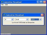 Calendrier Perpétuel Calendrier Perpétuel