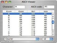 ASCII Viewer ASCII Viewer