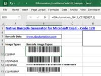 Excel Code 128 Barcode Generator Excel Code 128 Barcode Generator