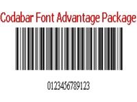 Codabar Font Package Codabar Font Package